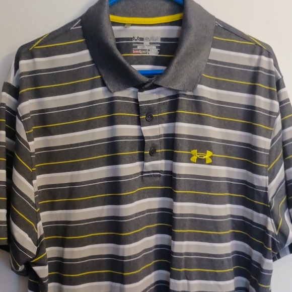 Under Armour Other - Under Armour Striped Men's Golf/Polo Shirt.
